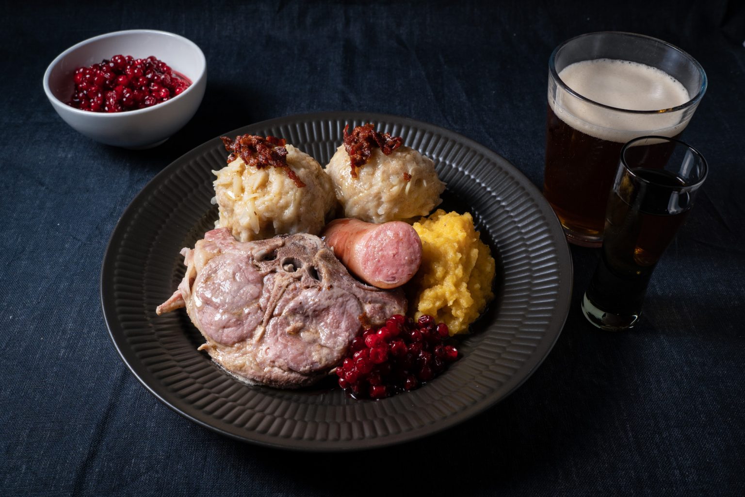 Traditional Norwegian Komle potato dumplings from Ryfylke SY Selkie