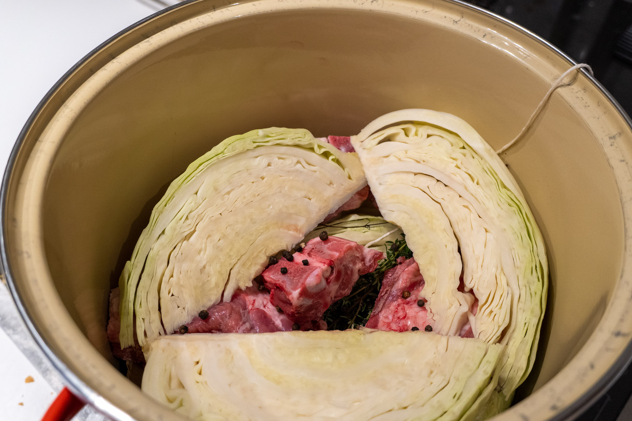 Norwegian national dish Fårikål mutton & cabbage stew - SY Selkie