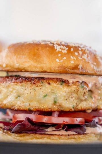 Norwegian cod burger recipe