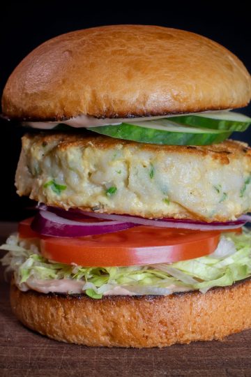 Norwegian cod burger recipe